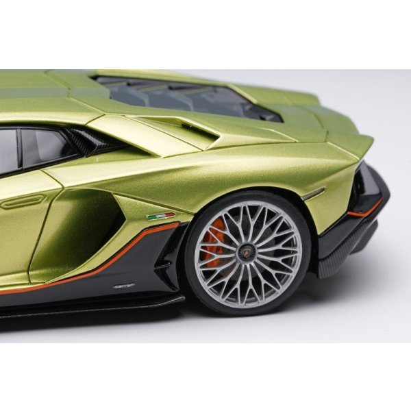 画像7: EIDOLON COLLECTION 1/43 Lamborghini Aventador LP780-4 Ultimae 2021 (Dianthus Wheel) Verde Citoria / Black Limited 60 pcs. (7)