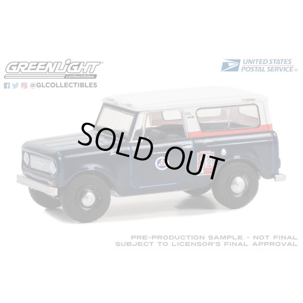 画像1: GREEN LiGHT EXCLUSIVE 1/64 1967 Harvester Scout (Right Hand Drive) - United States Postal Service (USPS) (1)