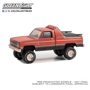 画像: GREEN LiGHT EXCLUSIVE 1/64 1984 Chevrolet K-10 Scottsdale 4x4 - Sno Chaser (Weathered)