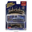 画像1: JOHNNY LIGHTNING 1/64 1984 Oldsmobile Cutlass Lowrider Blue with Lowrider Enthusiast Figure (1)