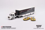 画像: MINI GT 1/64 Corvette Racing C8.R Racing Transporter Set 北米限定
