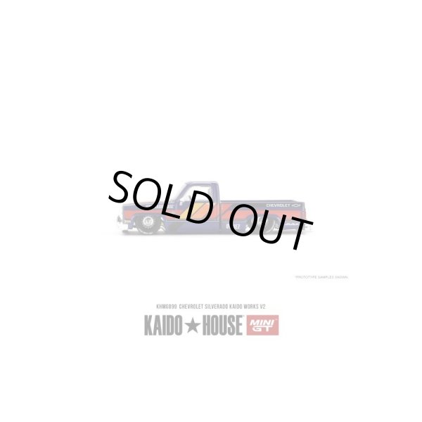 画像3: MINI GT 1/64 Chevrolet Silverado KAIDO V2 (LHD) (3)