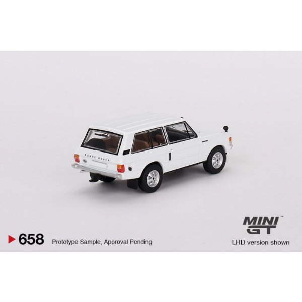 画像2: MINI GT 1/64 Range Rover Davos White (RHD) (2)