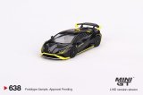 画像: MINI GT 1/64 Lamborghini Huracan STO Nero Noctis (LHD)