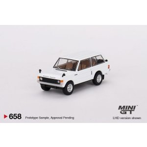 画像: MINI GT 1/64 Range Rover Davos White (RHD)