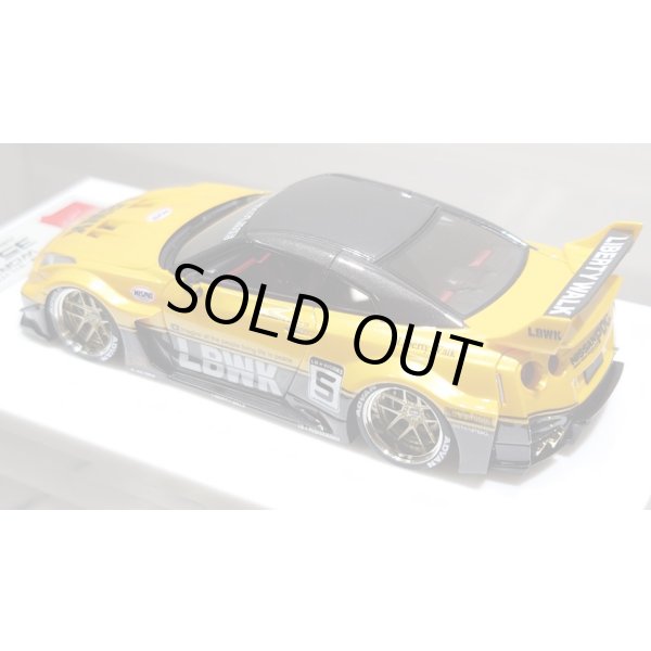 画像12: EIDOLON 1/43 LB-Silhouette WORKS GT 35GT-RR Grande Giallo Pearl / Gum Metallic Two-Tone color Limited 32 pcs. (12)