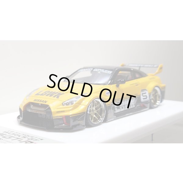 画像9: EIDOLON 1/43 LB-Silhouette WORKS GT 35GT-RR Grande Giallo Pearl / Gum Metallic Two-Tone color Limited 32 pcs. (9)