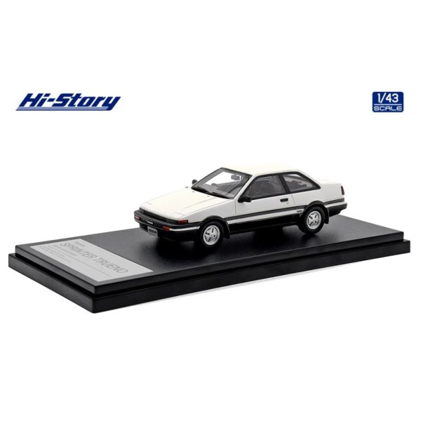 画像2: Hi Story 1/43 Toyota SPRINTER TRUENO 2door GT APEX (1983) High Tech Two Tone (2)