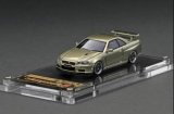 画像: ignition model 1/64 Nissan Skyline GT-R V-spec II (R34) Millennium Jade