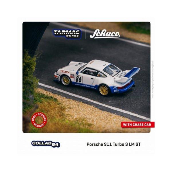 画像2: Tarmac Works 1/64 Porsche 911 Turbo S LM GT Suzuka 1000km 1994 #86 (2)