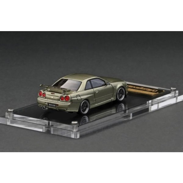 画像2: ignition model 1/64 Nissan Skyline GT-R V-spec II (R34) Millennium Jade (2)