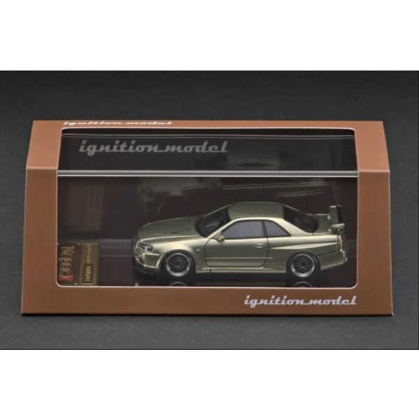 画像3: ignition model 1/64 Nissan Skyline GT-R V-spec II (R34) Millennium Jade (3)