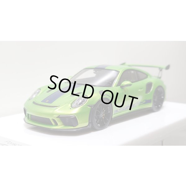 画像9: EIDOLON 1/43 Porsche 911 (991.2) GT3 RS 2018 Giallo Verde Pearl with Body Stirpes Limited 32 pcs. (9)
