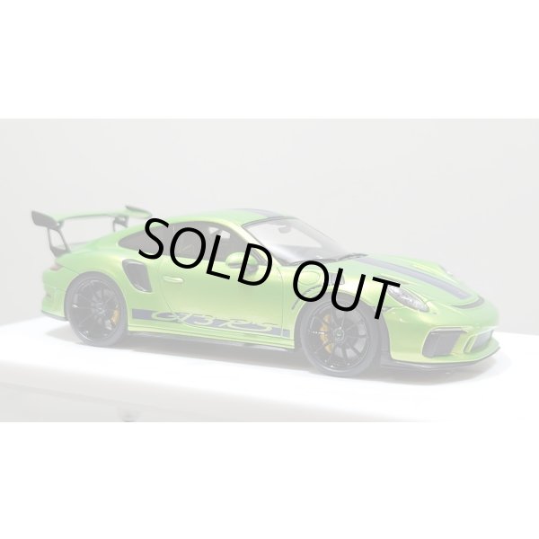 画像5: EIDOLON 1/43 Porsche 911 (991.2) GT3 RS 2018 Giallo Verde Pearl with Body Stirpes Limited 32 pcs. (5)