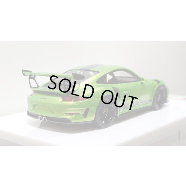 画像10: EIDOLON 1/43 Porsche 911 (991.2) GT3 RS 2018 Giallo Verde Pearl with Body Stirpes Limited 32 pcs. (10)