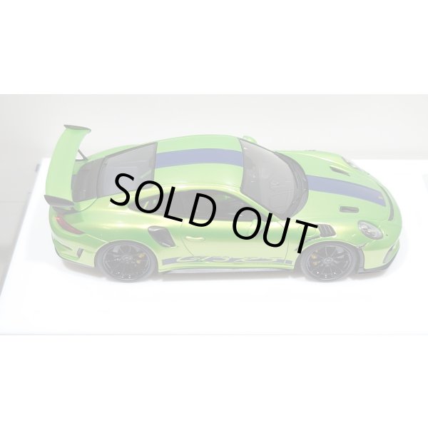 画像8: EIDOLON 1/43 Porsche 911 (991.2) GT3 RS 2018 Giallo Verde Pearl with Body Stirpes Limited 32 pcs. (8)