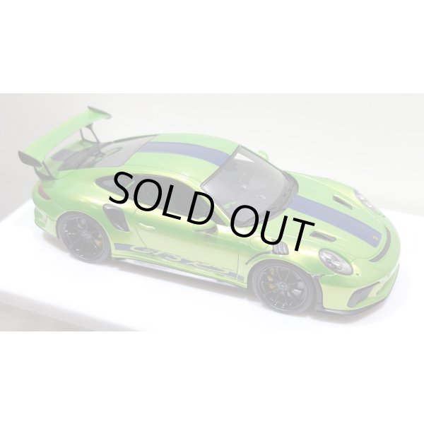画像11: EIDOLON 1/43 Porsche 911 (991.2) GT3 RS 2018 Giallo Verde Pearl with Body Stirpes Limited 32 pcs. (11)