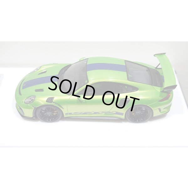 画像4: EIDOLON 1/43 Porsche 911 (991.2) GT3 RS 2018 Giallo Verde Pearl with Body Stirpes Limited 32 pcs. (4)