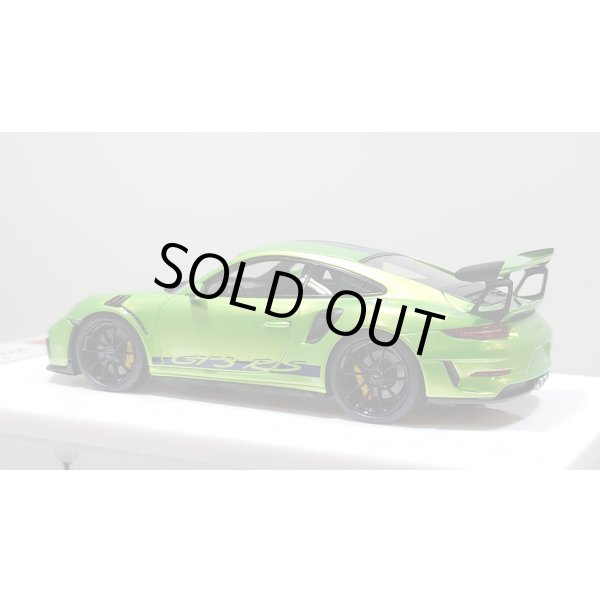 画像3: EIDOLON 1/43 Porsche 911 (991.2) GT3 RS 2018 Giallo Verde Pearl with Body Stirpes Limited 32 pcs. (3)