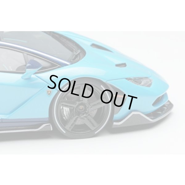 画像6: EIDOLON COLLECTION 1/43 Lamborghini Centenario Roadster LP770-4 2016 Blue Cepheus / Blue Hera Limited 100 pcs. (6)
