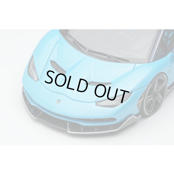 画像3: EIDOLON COLLECTION 1/43 Lamborghini Centenario Roadster LP770-4 2016 Blue Cepheus / Blue Hera Limited 100 pcs. (3)