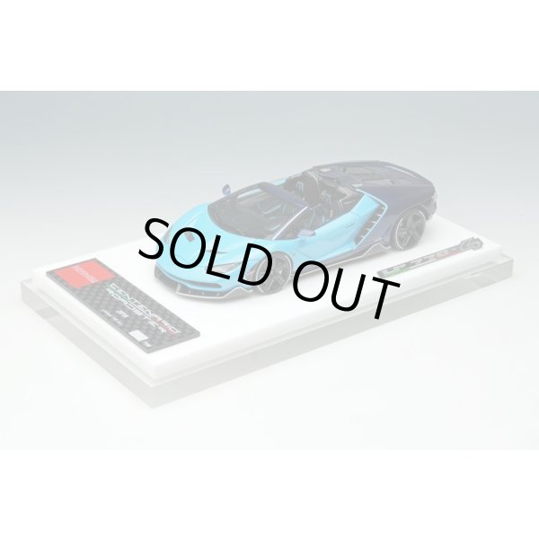 画像10: EIDOLON COLLECTION 1/43 Lamborghini Centenario Roadster LP770-4 2016 Blue Cepheus / Blue Hera Limited 100 pcs. (10)