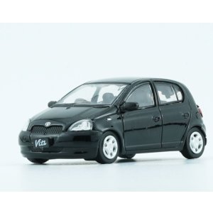 画像: BM CREATIONS 1/64 Toyota Yaris / Echo / Vitz 1998 5-door Black (RHD)