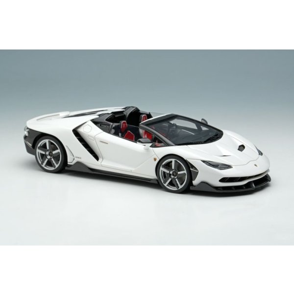画像5: EIDOLON COLLECTION 1/43 Lamborghini Centenario Roadster LP770-4 2016 Bianco Monocellus Limited 60 pcs. (5)