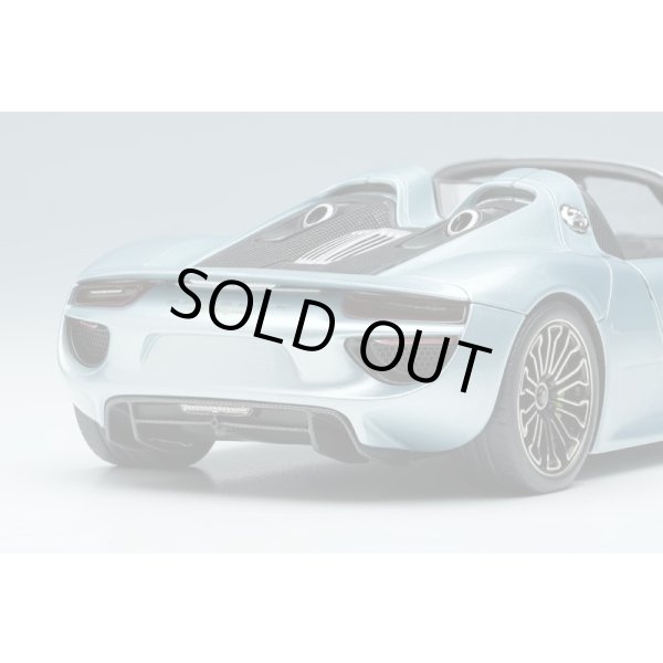 画像6: EIDOLON COLLECTION 1/43 Porsche 918 Spyder 2011 Liquid Metal Chrome Blue Limited 100 pcs. (6)
