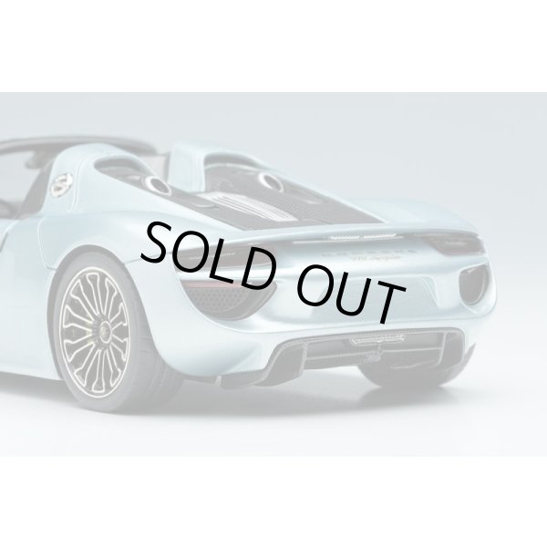 画像7: EIDOLON COLLECTION 1/43 Porsche 918 Spyder 2011 Liquid Metal Chrome Blue Limited 100 pcs. (7)