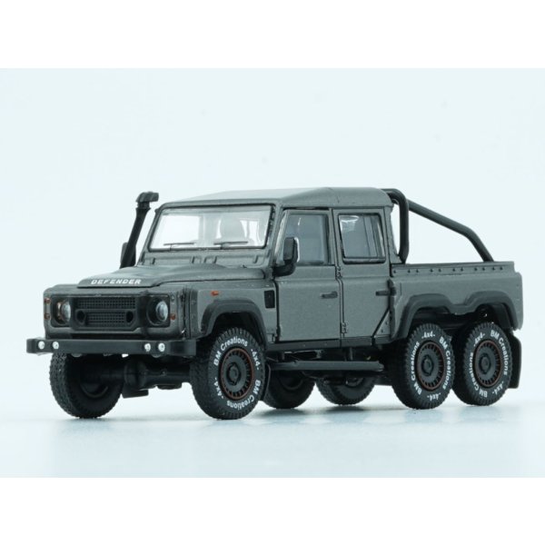 画像1: BM CREATIONS 1/64 Land Rover Defender 110 Pickup 2016 Dark Gray (RHD) 6x6 Accessory Pack (1)