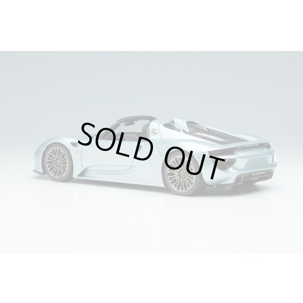 画像3: EIDOLON COLLECTION 1/43 Porsche 918 Spyder 2011 Liquid Metal Chrome Blue Limited 100 pcs. (3)