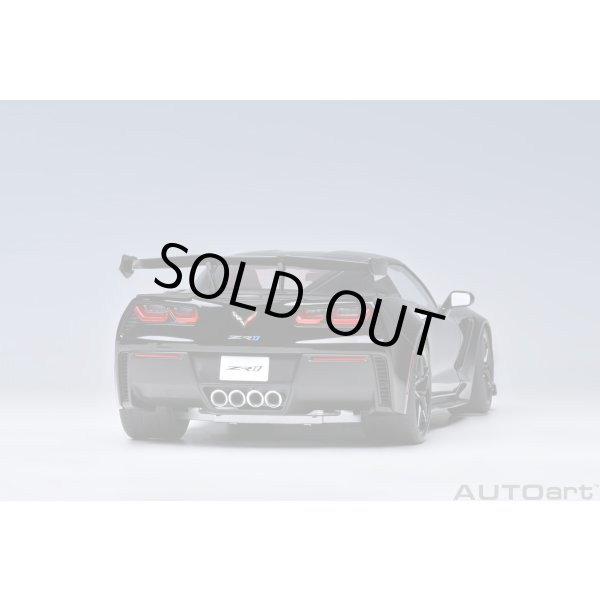 画像19: AUTOart 1/18 Chevrolet Corvette (C7) ZR1 (Black) (19)