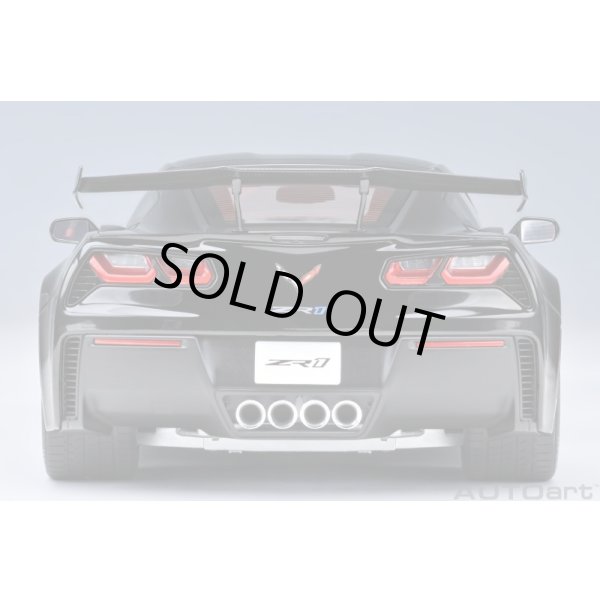 画像6: AUTOart 1/18 Chevrolet Corvette (C7) ZR1 (Black) (6)