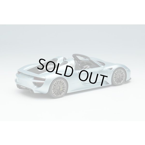 画像4: EIDOLON COLLECTION 1/43 Porsche 918 Spyder 2011 Liquid Metal Chrome Blue Limited 100 pcs. (4)