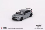 画像: MINI GT 1/64 Honda Civic Type R 2023 Sonic Gray Pearl (RHD)