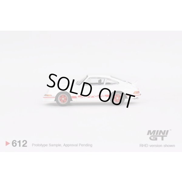 画像3: MINI GT 1/64 Porsche 911 Carrera RS 2.7 Grand Prix White/Red Livery (LHD) (3)