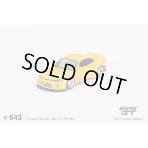 画像: MINI GT 1/64 Rocket Bunny Nissan Silvia (S15) Yellow (RHD)