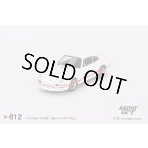 画像: MINI GT 1/64 Porsche 911 Carrera RS 2.7 Grand Prix White/Red Livery (LHD)