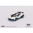 画像1: MINI GT 1/64 Bugatti Divo White (LHD) (1)