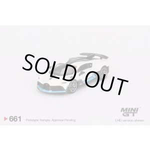 画像: MINI GT 1/64 Bugatti Divo White (LHD)