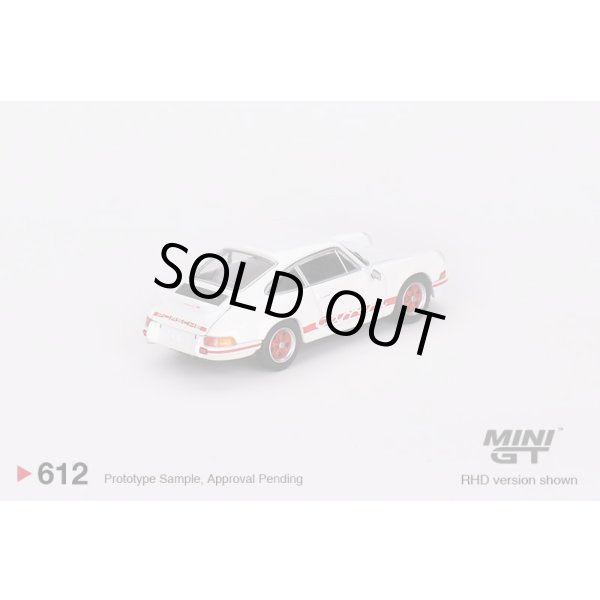 画像2: MINI GT 1/64 Porsche 911 Carrera RS 2.7 Grand Prix White/Red Livery (LHD) (2)