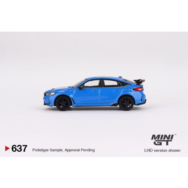 画像3: MINI GT 1/64 Honda Civic Type R 2023 Boost Blue Pearl (RHD) (3)