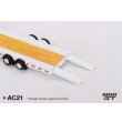 画像4: MINI GT 1/64 Car Carrier Trailer White (4)