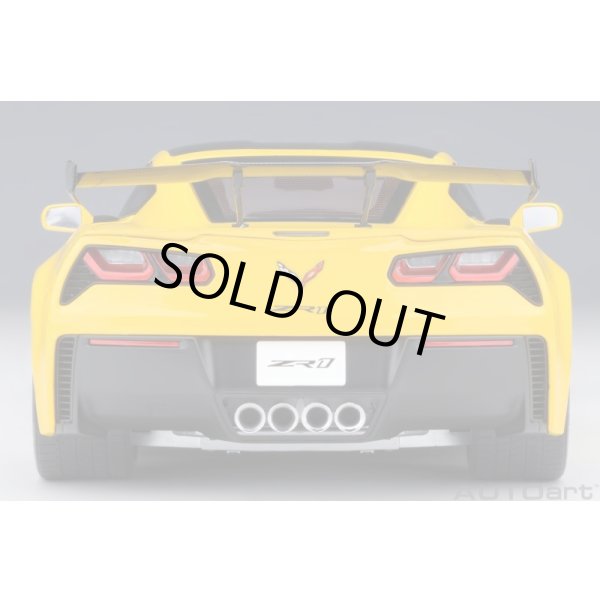 画像6: AUTOart 1/18 Chevrolet Corvette (C7) ZR1 (Yellow) (6)
