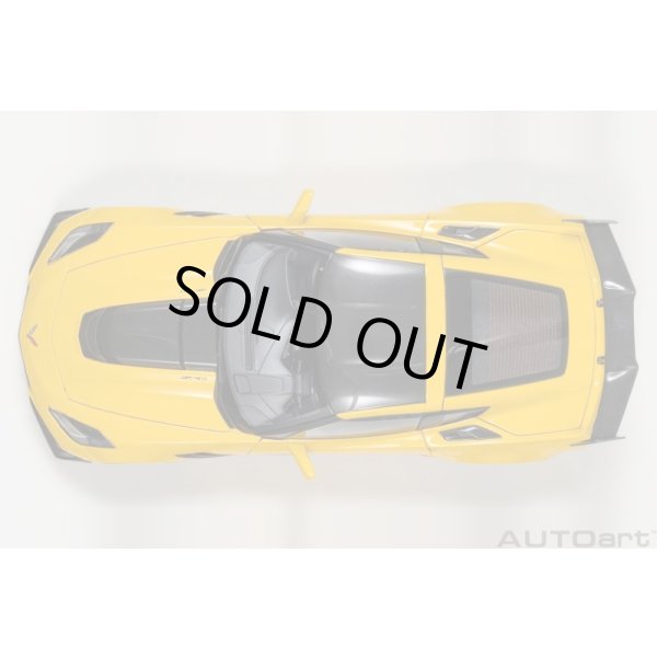 画像7: AUTOart 1/18 Chevrolet Corvette (C7) ZR1 (Yellow) (7)