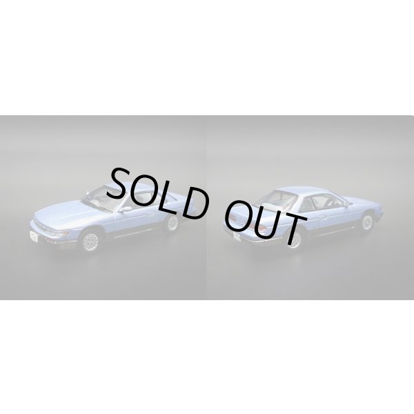 画像2: Tarmac Works 1/64 Nissan Silvia (S13) Blue/Grey (2)