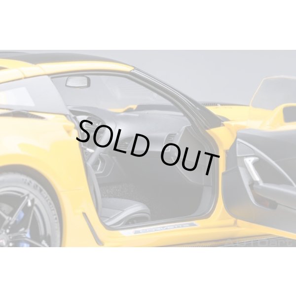 画像10: AUTOart 1/18 Chevrolet Corvette (C7) ZR1 (Yellow) (10)