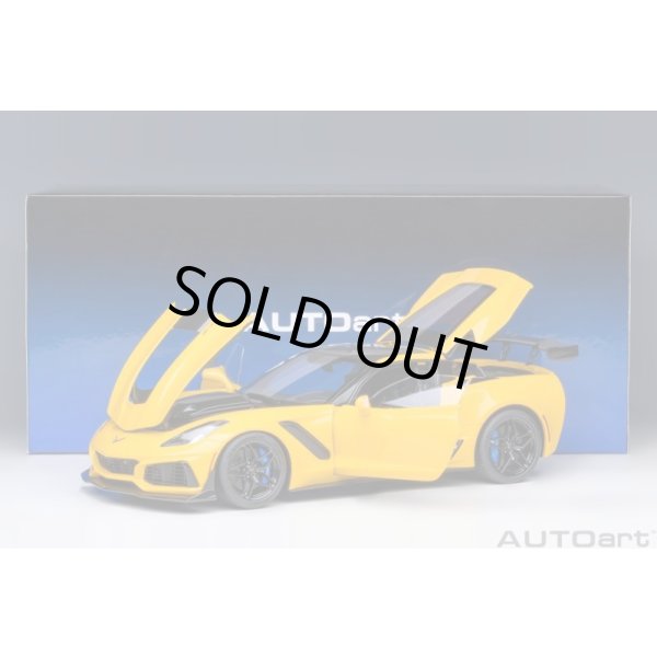画像20: AUTOart 1/18 Chevrolet Corvette (C7) ZR1 (Yellow) (20)