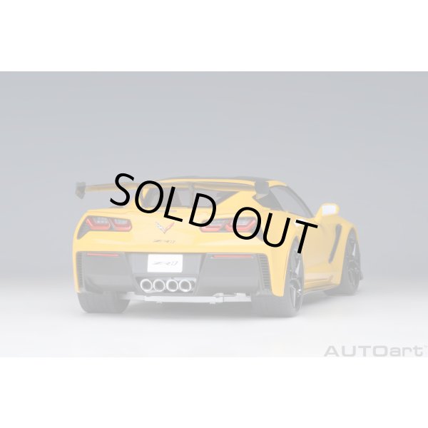 画像19: AUTOart 1/18 Chevrolet Corvette (C7) ZR1 (Yellow) (19)